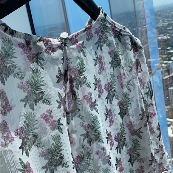 Flowy, transparent blouse by David Bitton - Picture 3 of 6